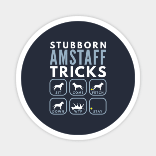 Stubborn American Staffordshire Tricks - Dog Training Magnet